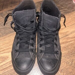 Black Converse High-Top Sneakers